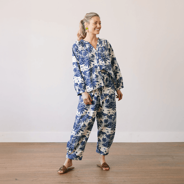 Tropical Toile Lucia Pant