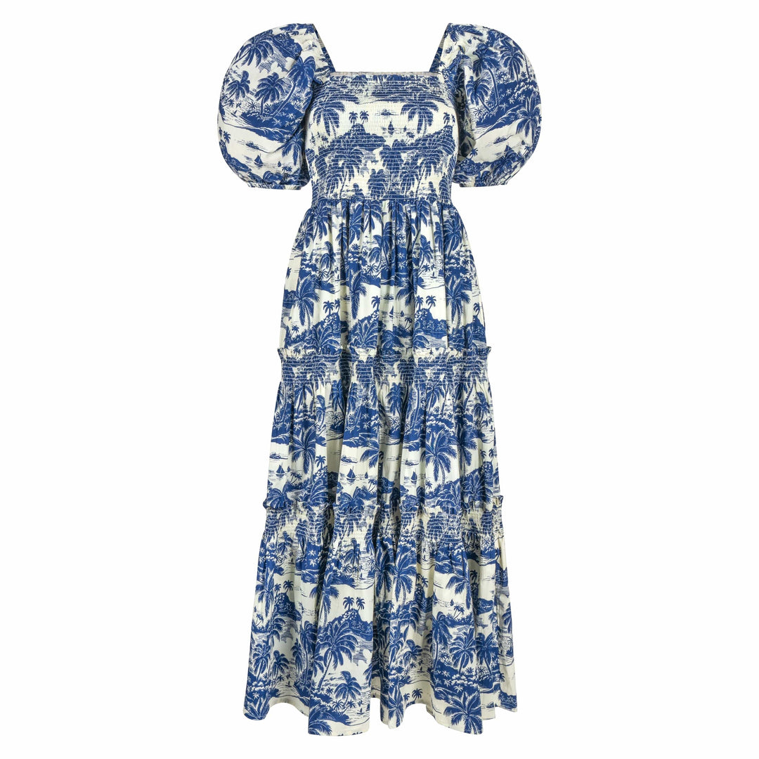 Tropical Toile Tula Dress