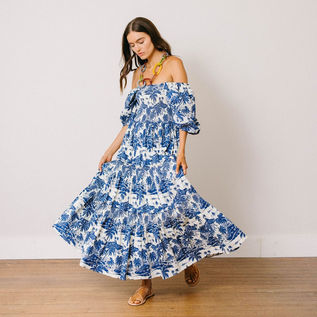 Tropical Toile Tula Dress