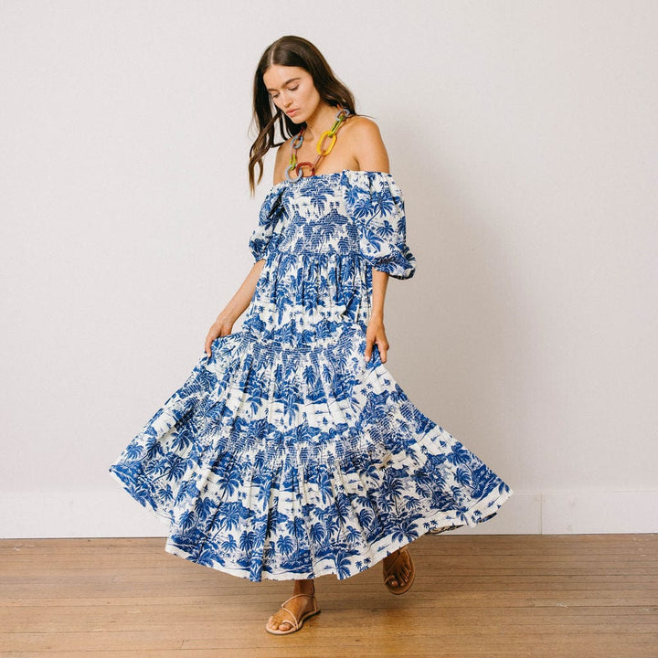 Tropical Toile Tula Dress