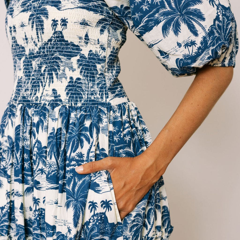 Tropical Toile Tula Dress