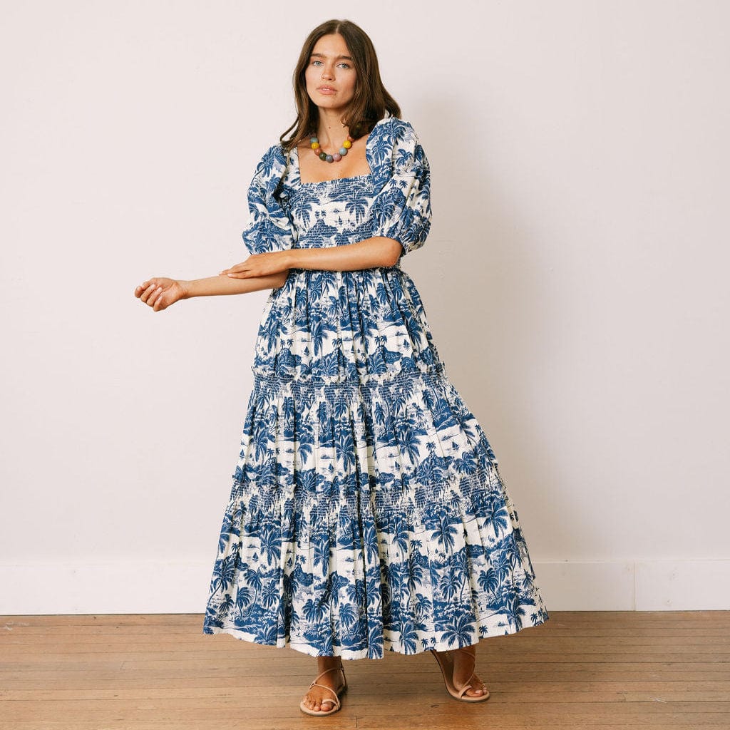 Tropical Toile Tula Dress