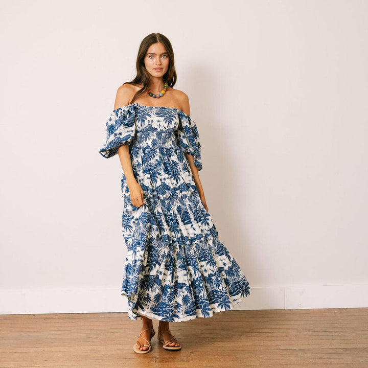 Tropical Toile Tula Dress