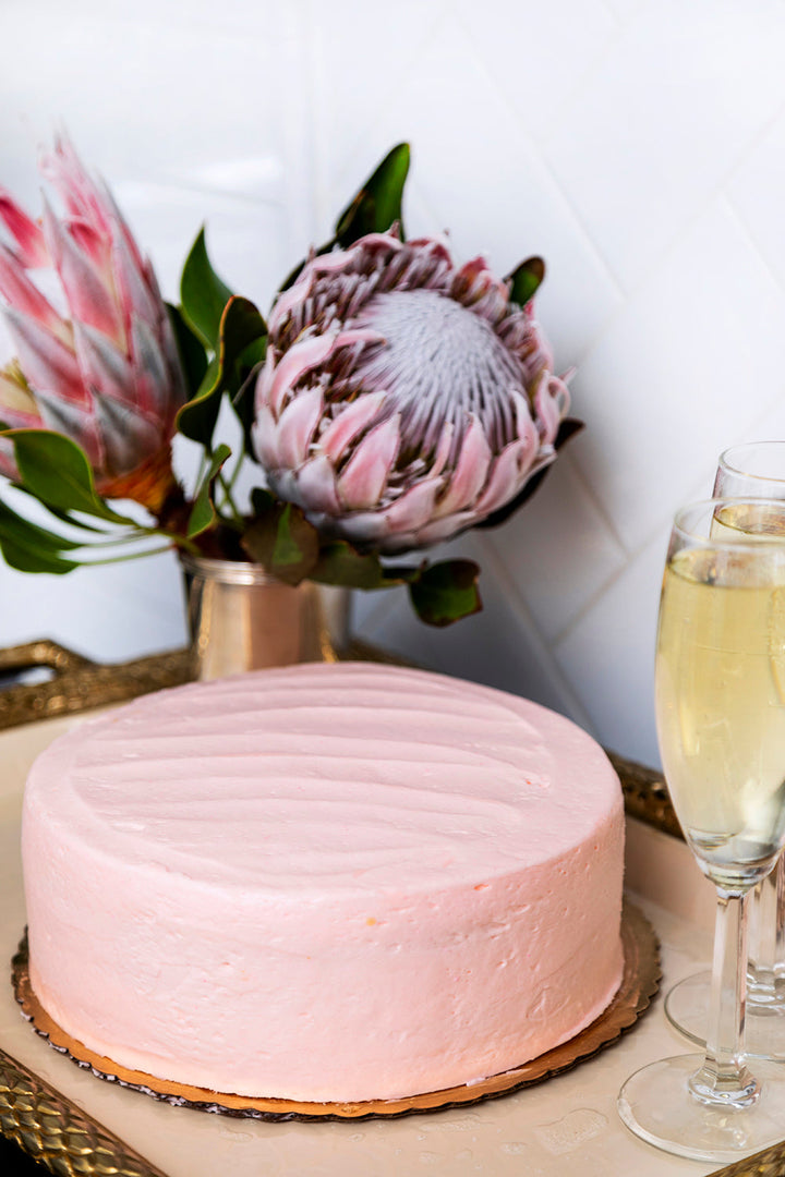 Pink Champagne Cake